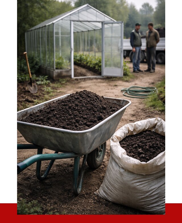 Чернозем для теплицы в Слободской с доставкой от 1546 р. | ПРОНЕРУДСлб