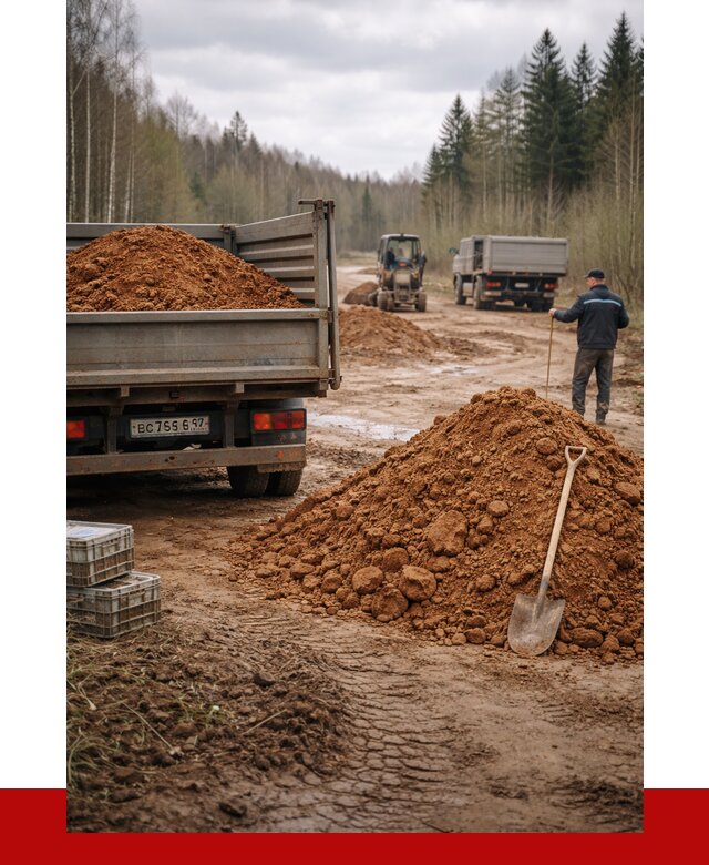 Глина и суглинки в Слободской от 4637 р. за куб | ПРОНЕРУДСлб