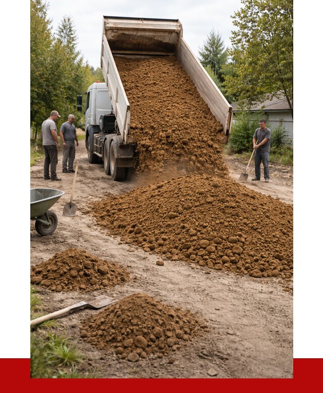 Купить суглинок с доставкой в Слободской от 2576 р. за куб | ПРОНЕРУДСлб