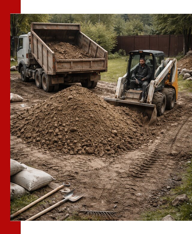 Суглинок для планировки участков в Слободской с доставкой и выгрузкой