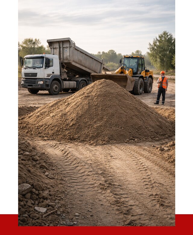 Купить песчаный грунт с доставкой в Слободской от 4328 р. | ПРОНЕРУДСлб