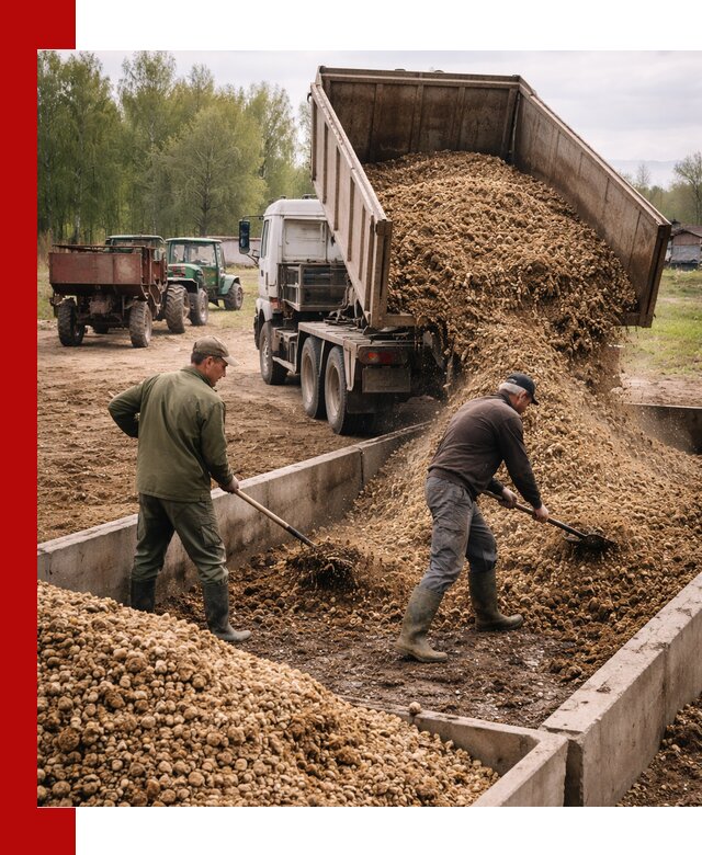 Куриный помет с доставкой в Слободской оптом и в розницу