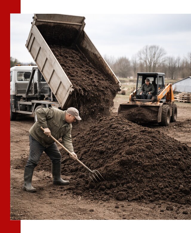 Доставка и продажа перегноя в Слободской быстро и дешево