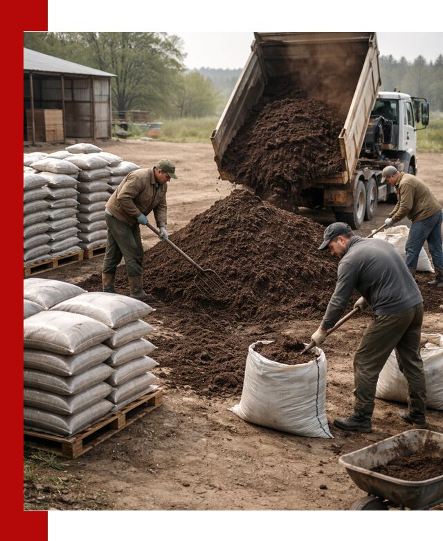 Доставка компоста оптом и в розницу в Слободской