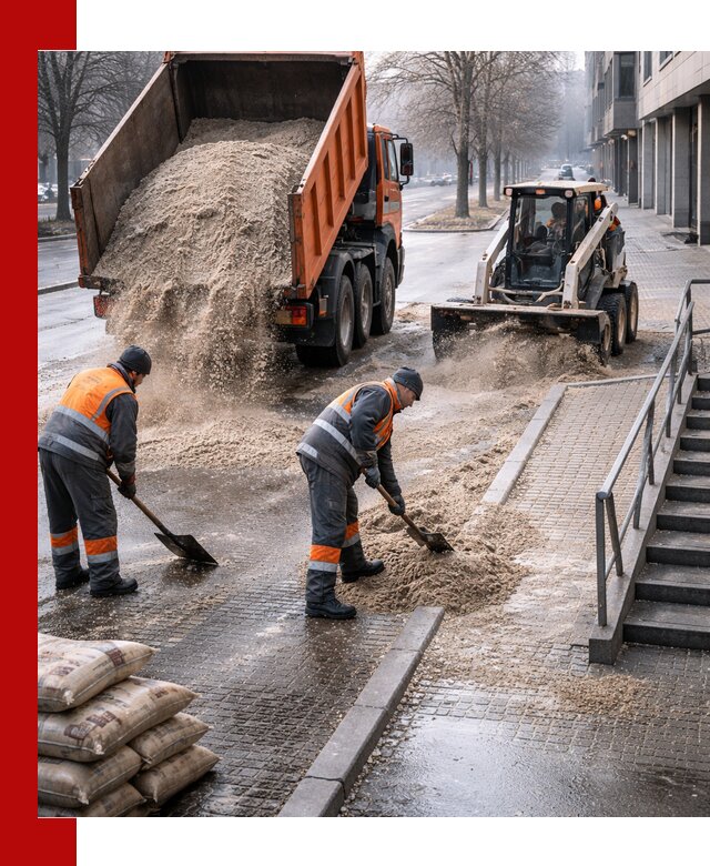 Поставка противогололедных материалов в Слободской