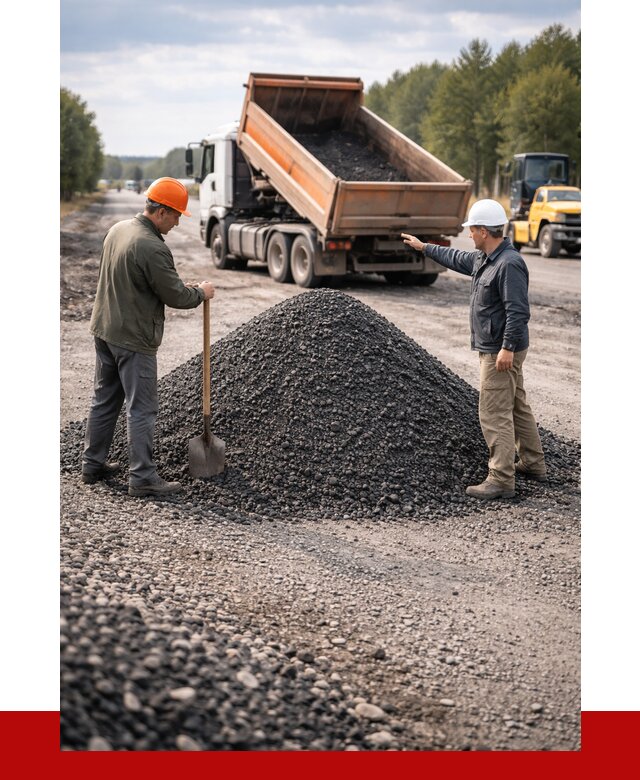 Купить асфальтовую крошку для дорог в Слободской от 4328 р. | ПРОНЕРУДСлб