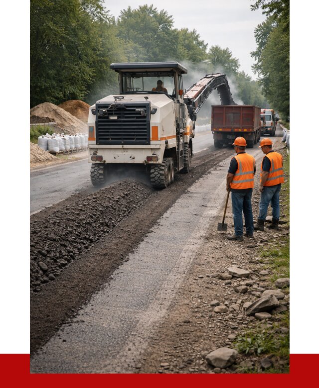 Фрезерованный асфальт в Слободской от 2267 р./куб. | ПРОНЕРУДСлб