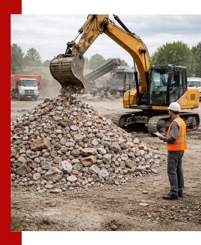 Доставка и вывоз строительного боя в Слободской