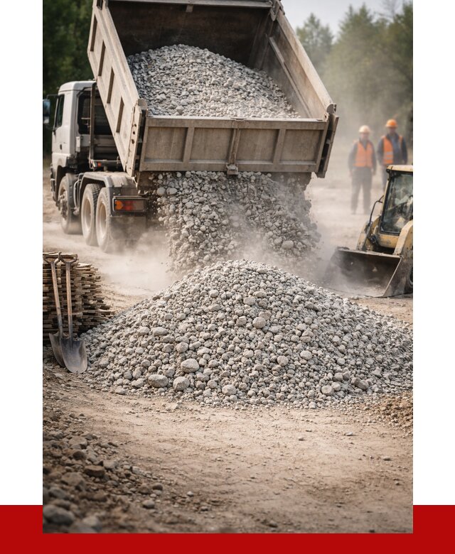 Купить дробленый бетон в Слободской от 1752 р./куб | ПРОНЕРУДСлб