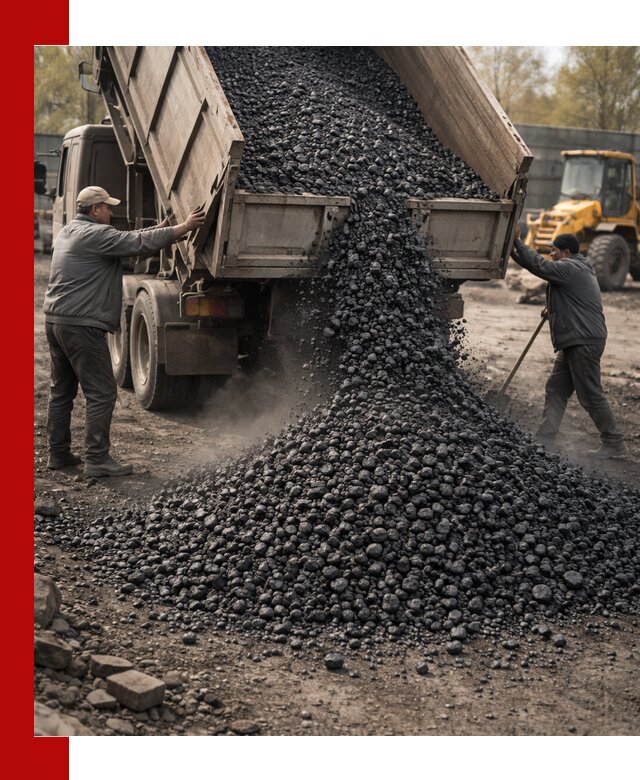 Доставка угля семечка самосвалами в Слободской