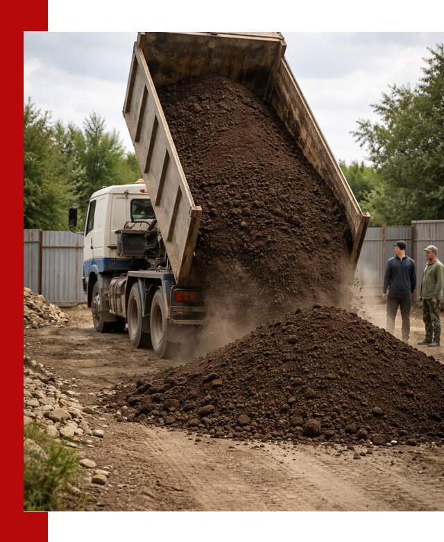 Доставка самосвалом 10 кубов в Слободской быстро и надёжно