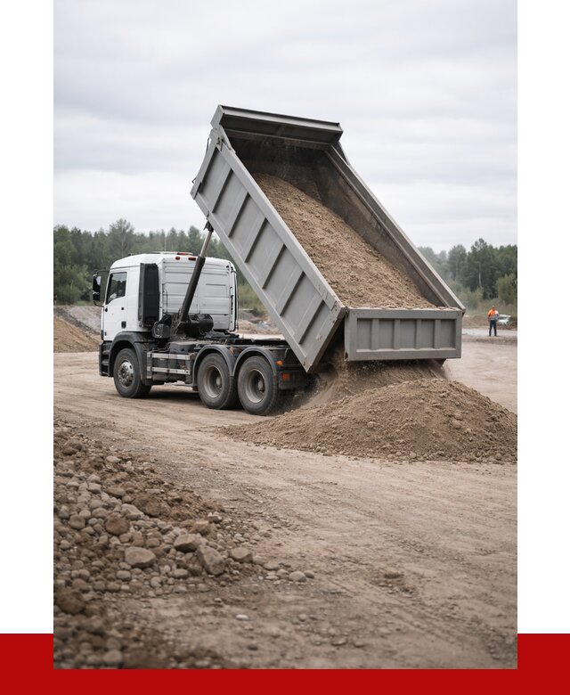 Доставка самосвалом 15 кубов в Слободской от 6698 руб. | ПРОНЕРУДСлб