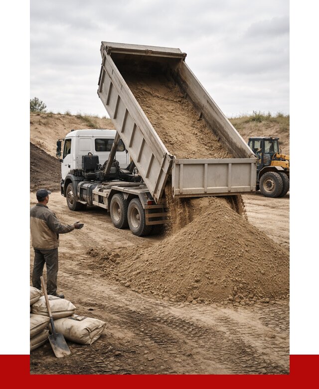 Доставка самосвалом 20 кубов в Слободской от 7729 р. | ПРОНЕРУДСлб