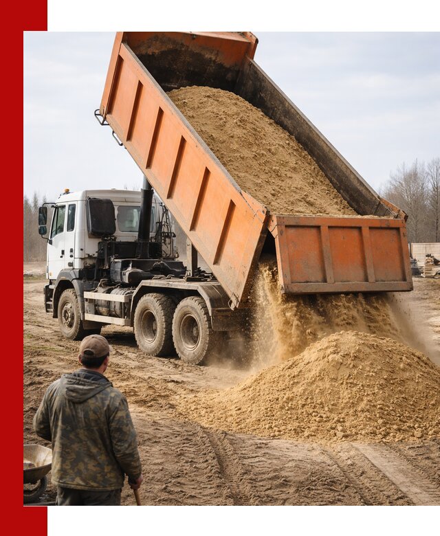 Аренда самосвала 20 тонн для перевозки грузов в Слободской