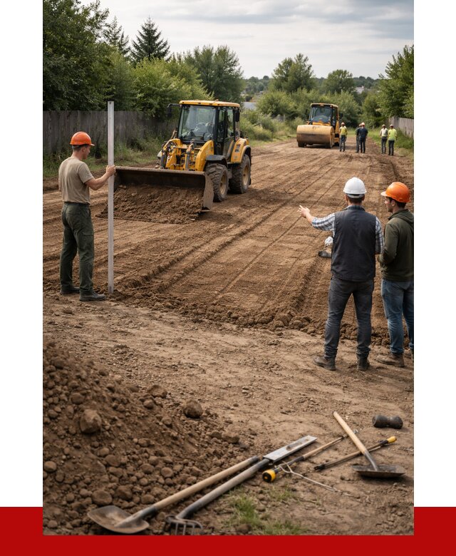 Планировка участка грунтом в Слободской от 4637 р ПРОНЕРУДСлб