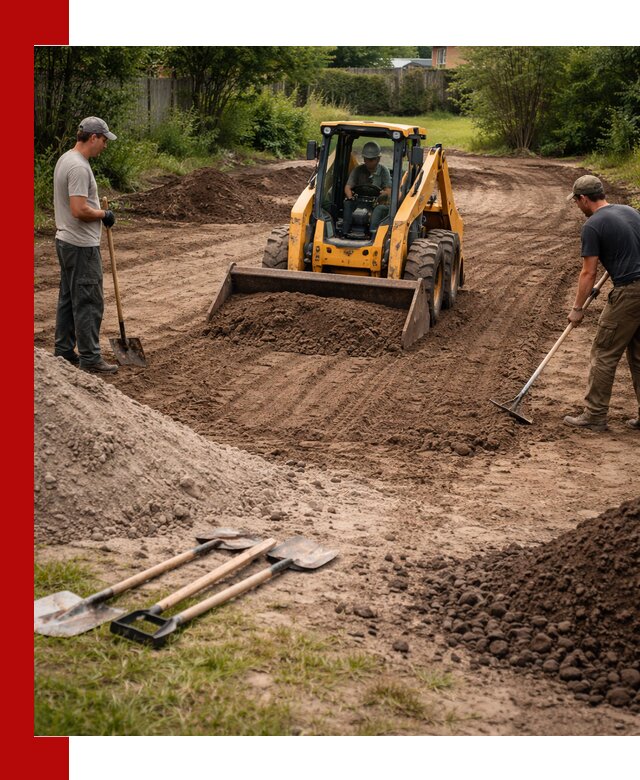 Планировка участка грунтом с вывозом и доставкой в Слободской