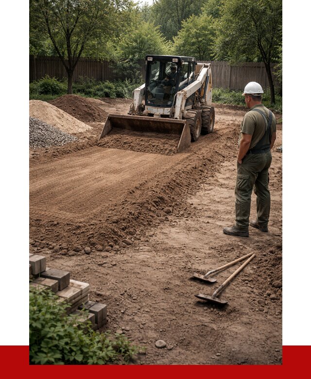 Выравнивание участка под ключ в Слободской от 3607 р. | ПРОНЕРУДСлб